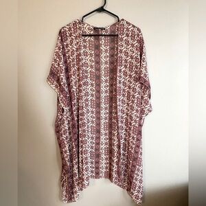 Brandy Melville Boho Beach Cover Kimono Size Small